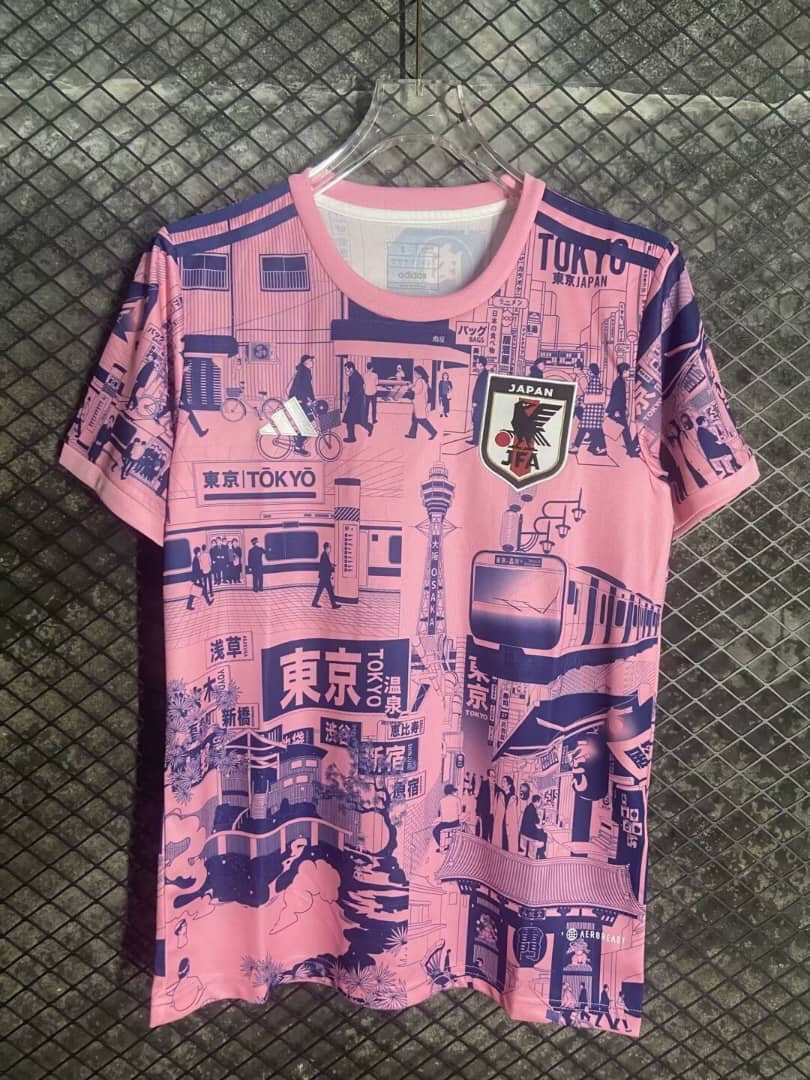 24/25 Japan Spezial-Rosa-Trikot