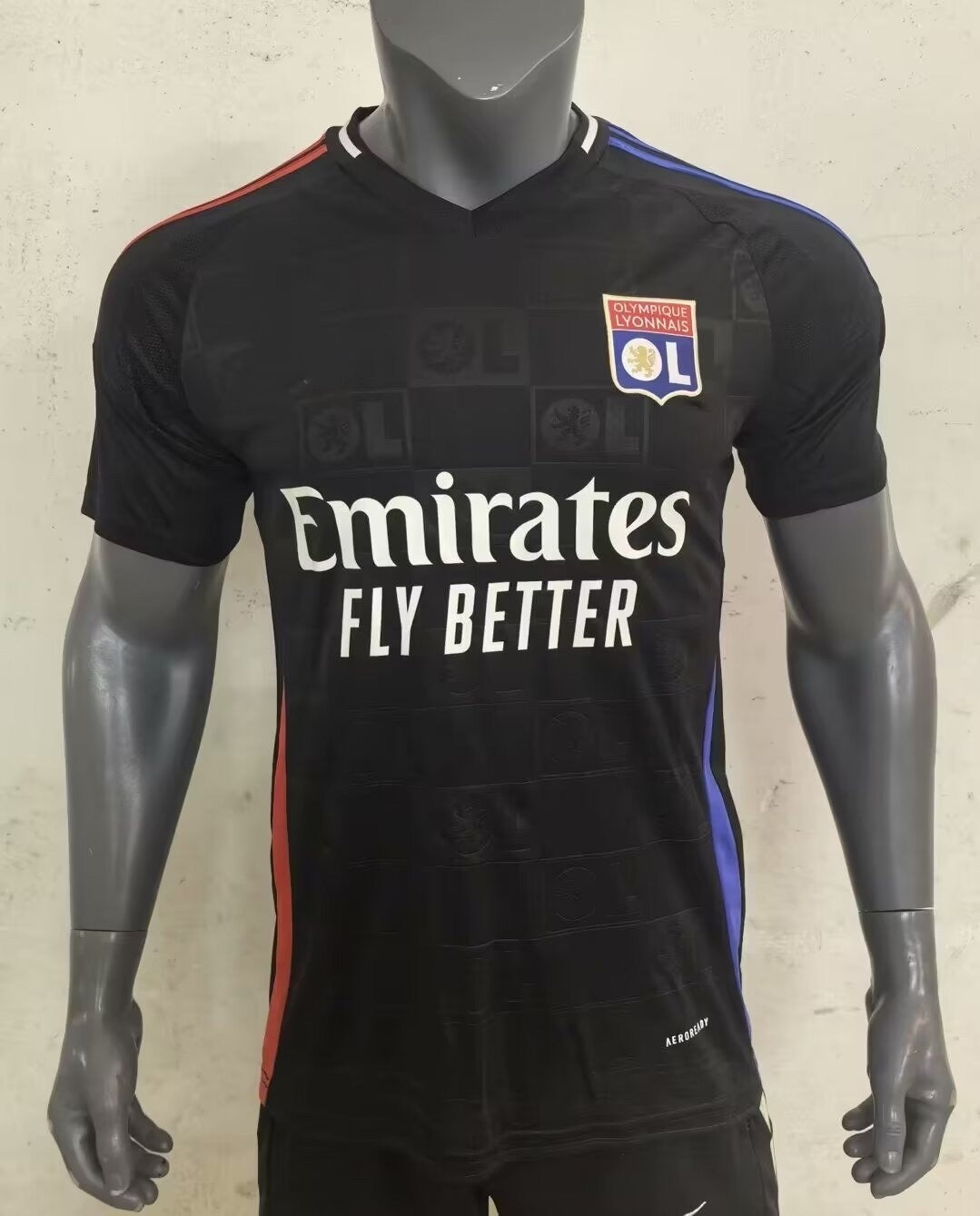 Olympique Lyonnais Black Jersey 24/25