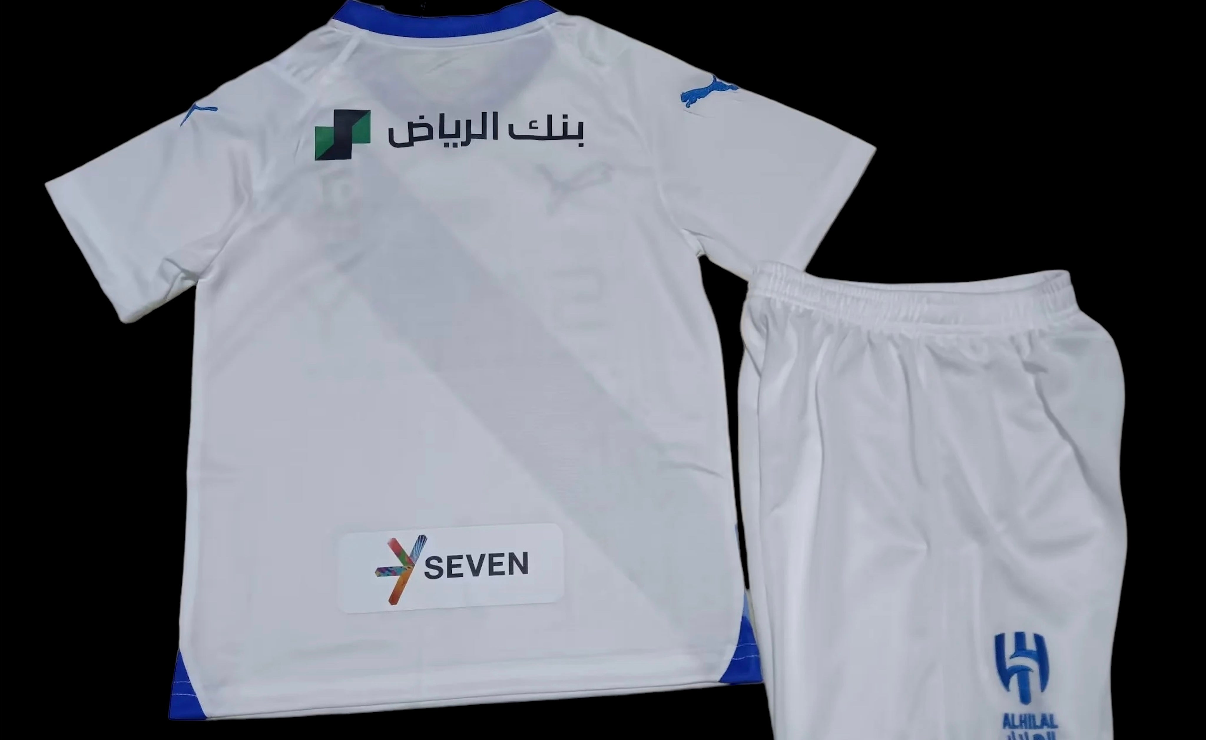 Arabie Saoudite Al-Hilal maillot Extérieur ensemble Enfant 2023 2024