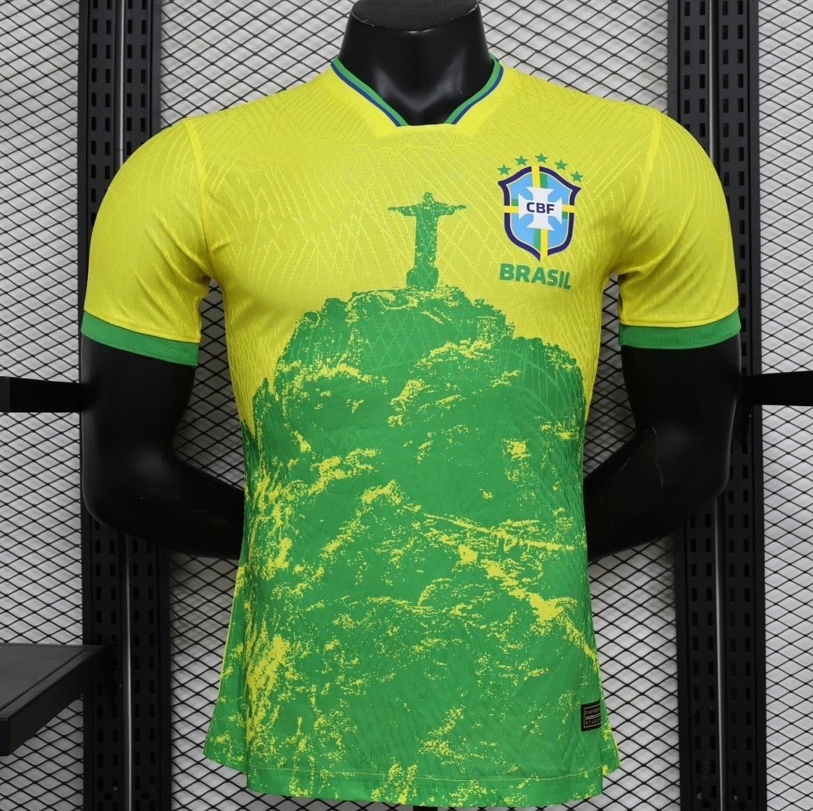 Brésil maillot Édition spéciale version Player Jaune 2023 2024