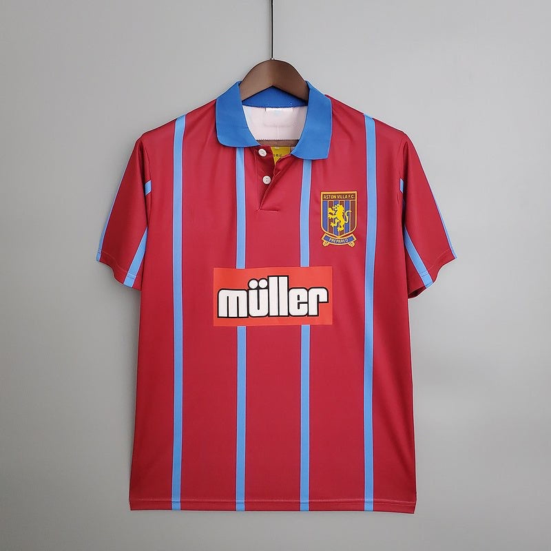 Aston Villa maillot Domicile Retro 1994 1995