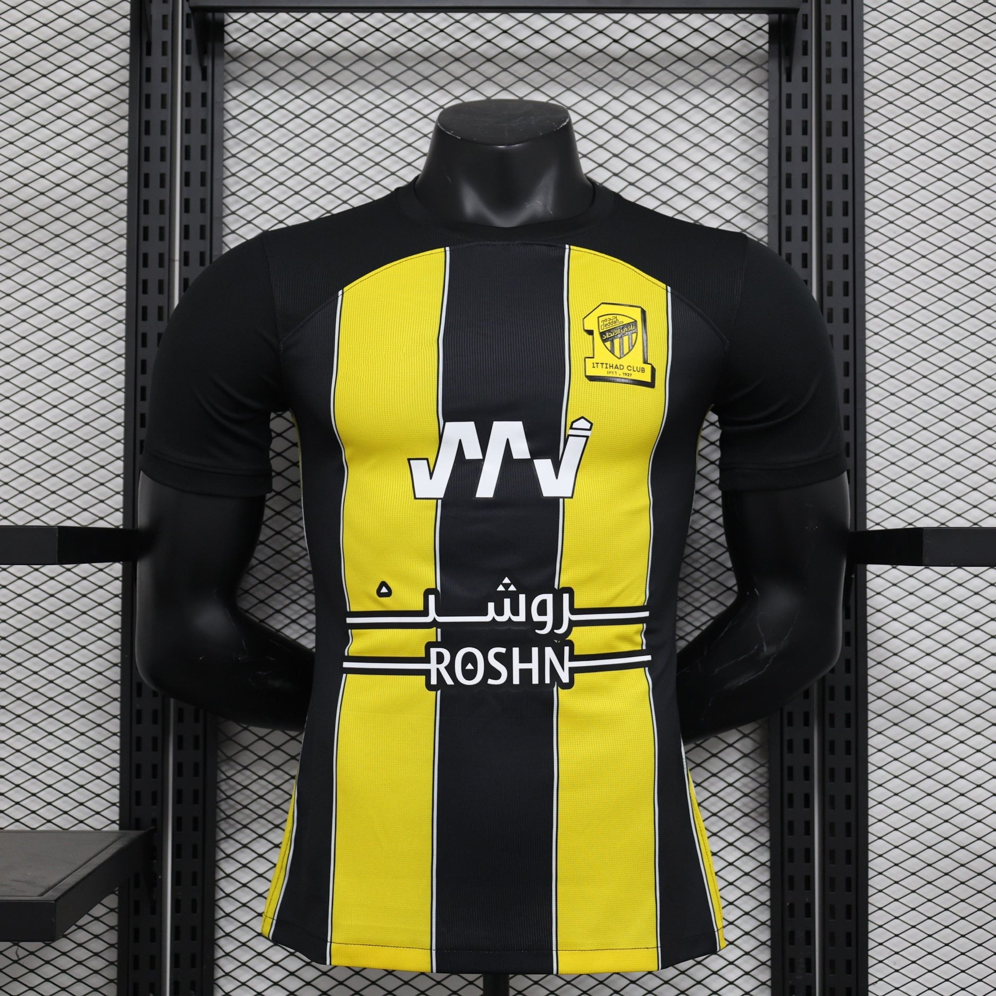 Saudi Arabia Al-Ittihad Home Jersey Player Version 2023 2024