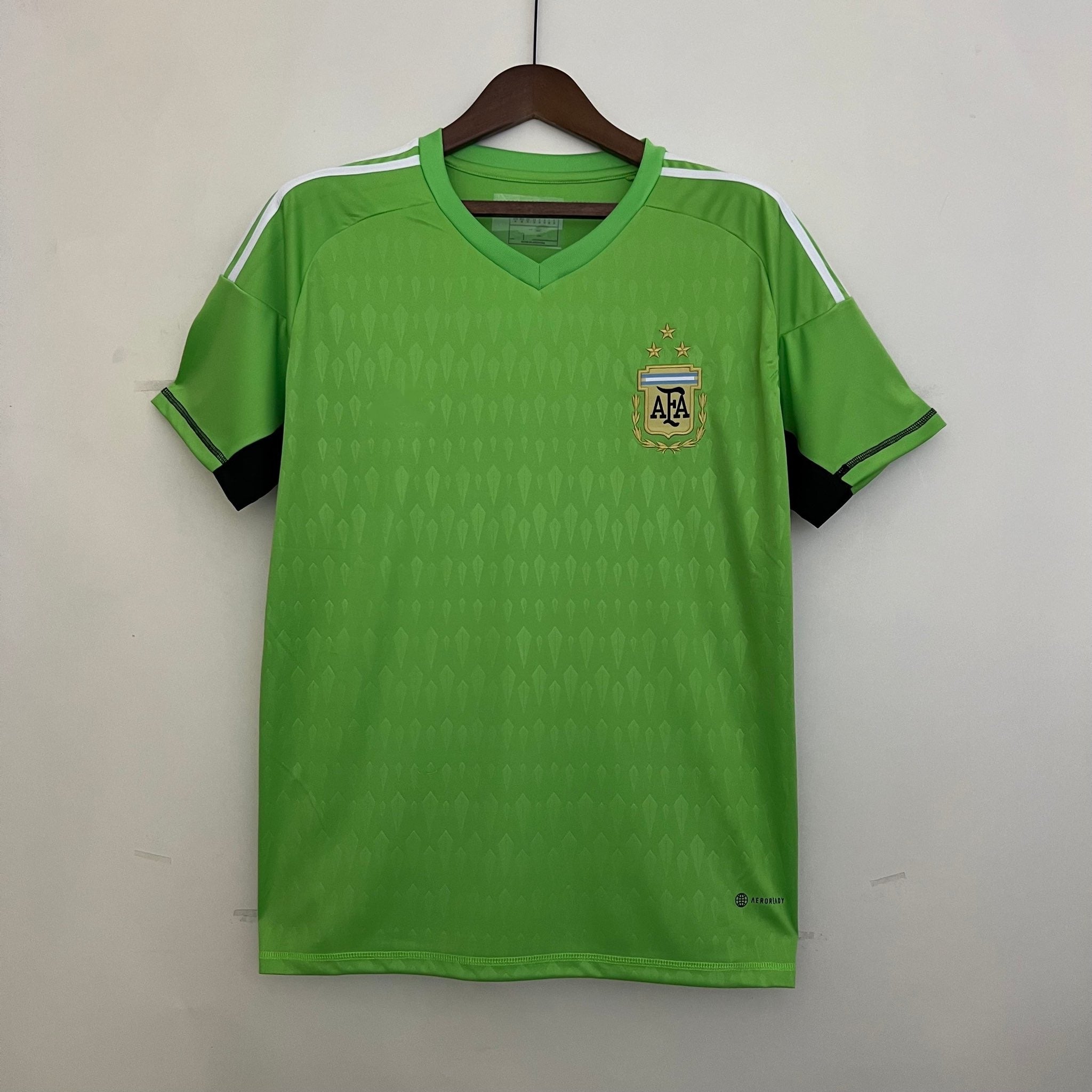 Argentina 3 Star Goalkeeper Jersey 2023