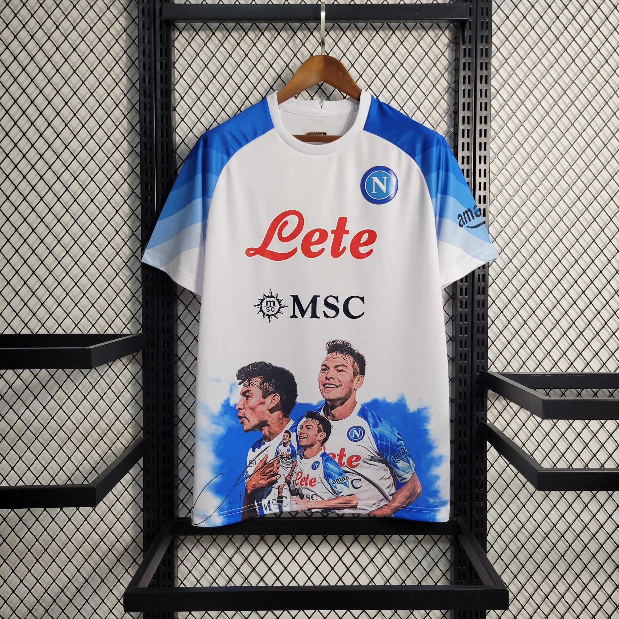 Naples Trikot Champions Edition Weiß 2023 2024