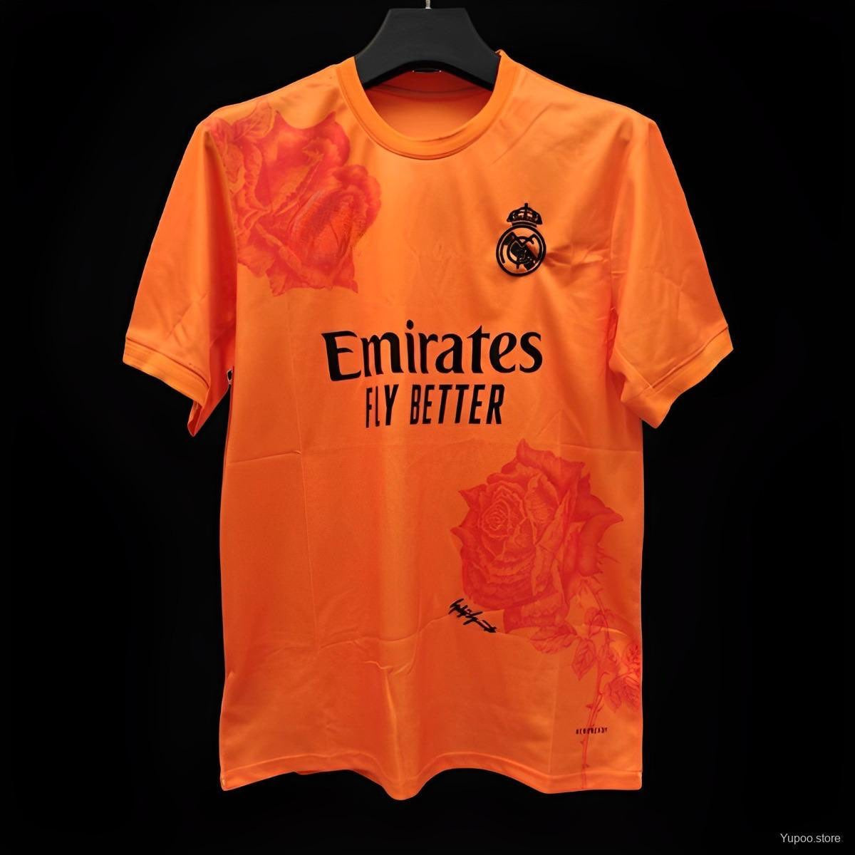 Real Madrid x Yamamoto Orange 2024 2025