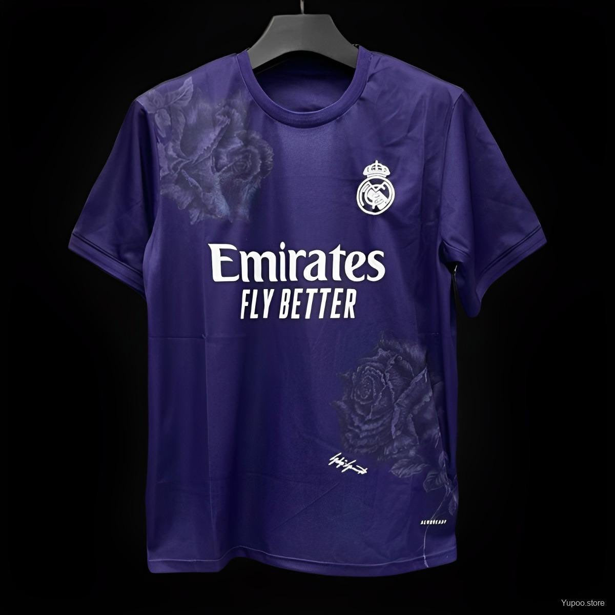 Maillot Real Madrid x Yamamoto Violet 2024 2025