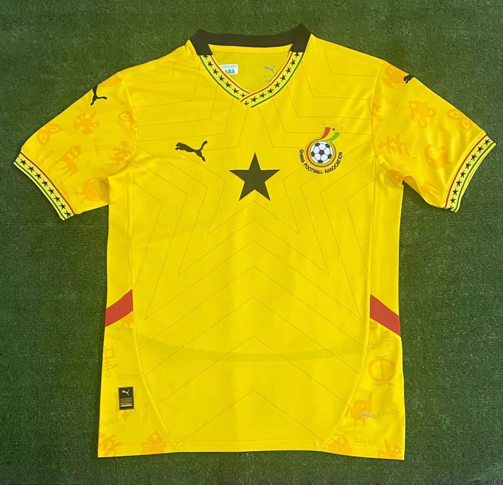 Maillot 24/25 Ghana Jaune Spécial