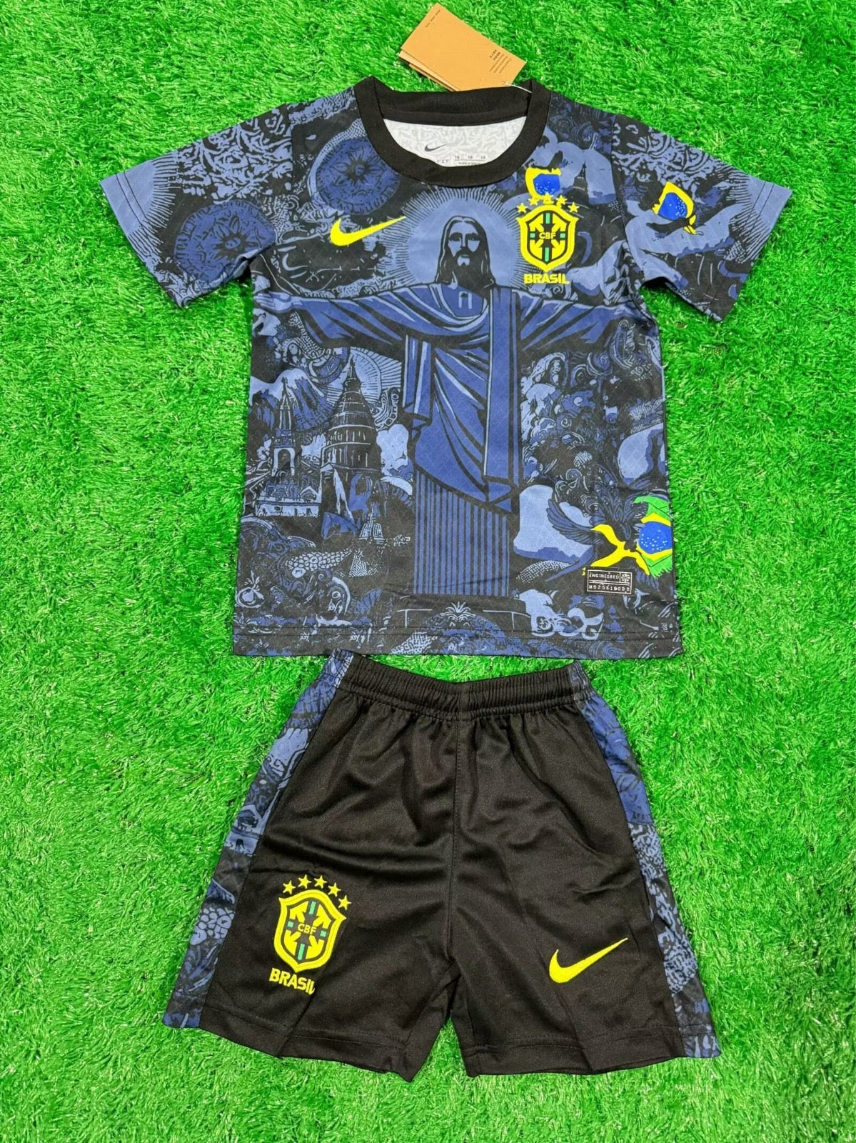 24/25 Children's Set Brazil Blue Special