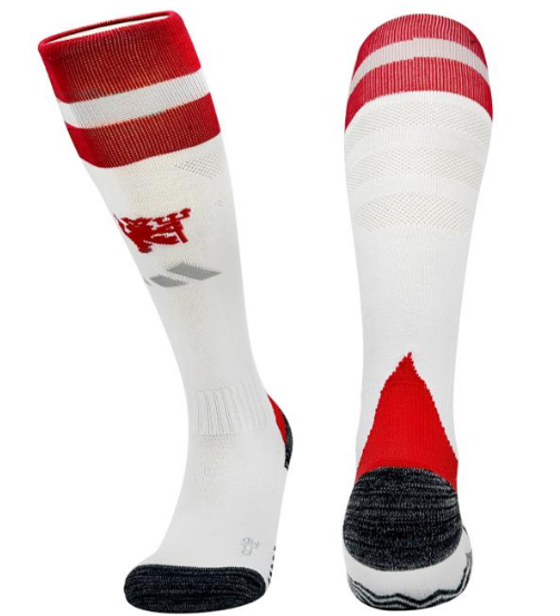 Chaussettes Manchester United Blanc